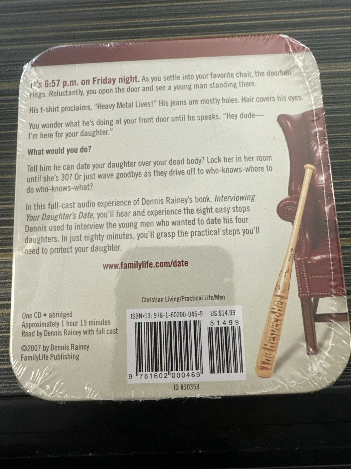 INTERVIEWING YOUR DAUGHTER’S DATE — 8 STEPS TO NO REGRET AUDIO CD, DENNIS RAINEY