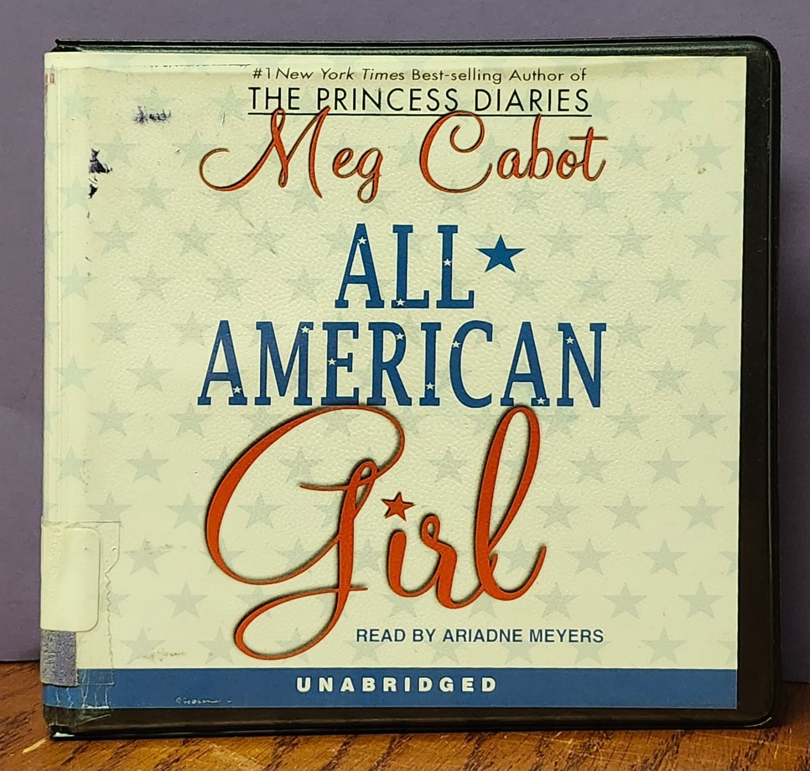 All-American Girl Meg Cabot Audiobook CD Unabridged Ariadne Meyers YA Fiction