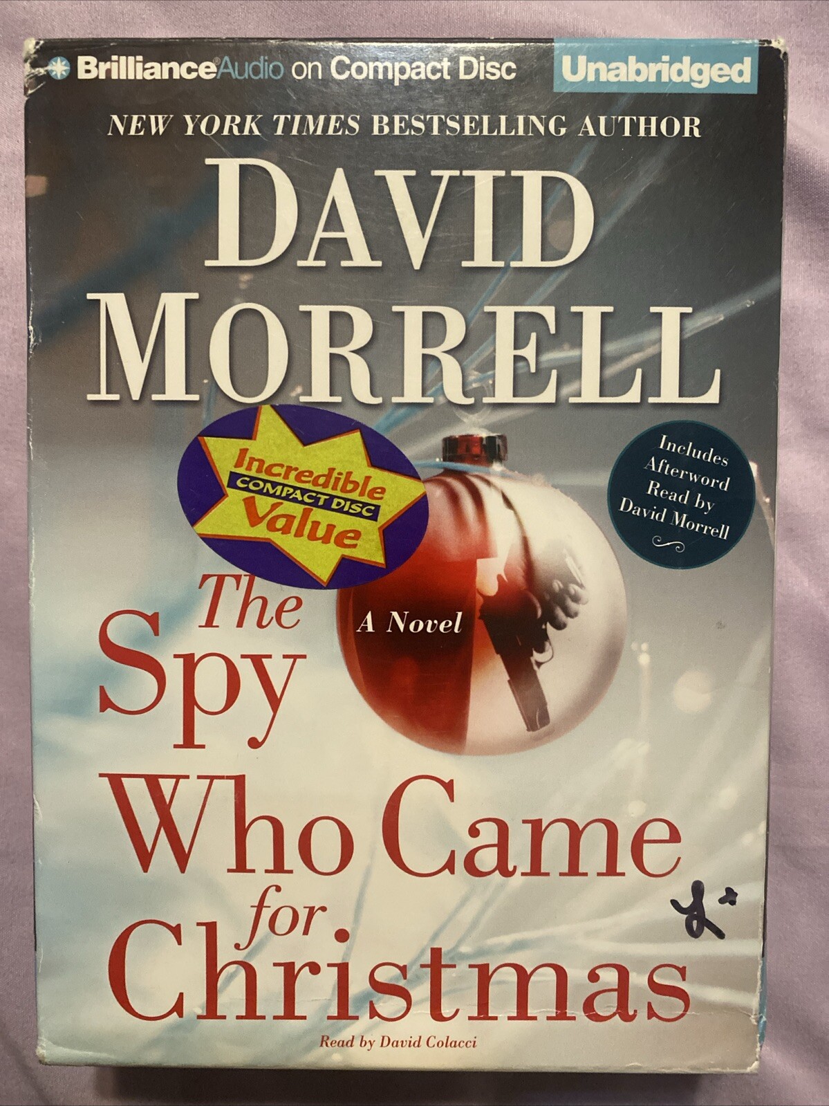 The Spy Who Came For Christmas — David Morello — 5 CD Audiobook