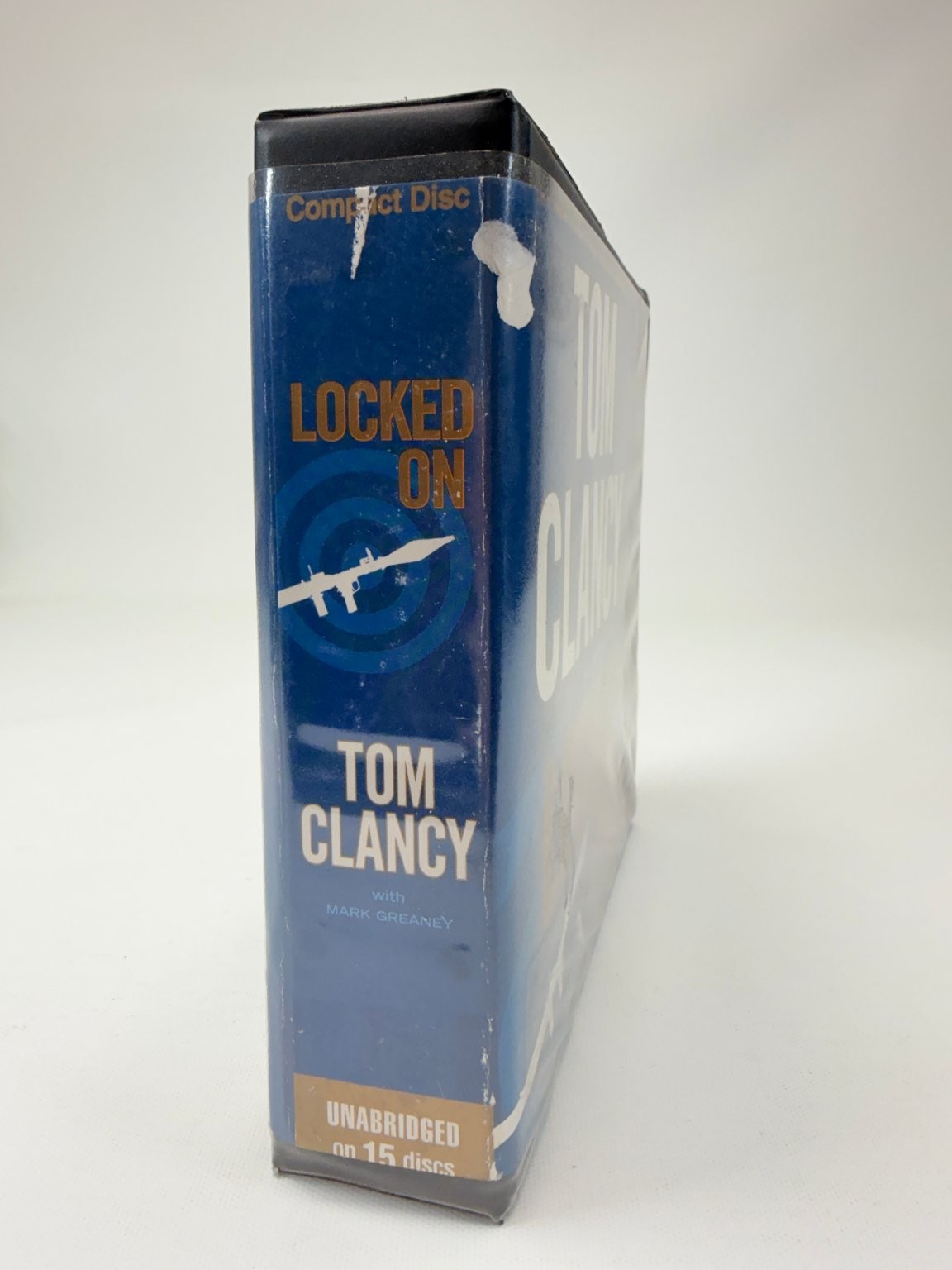 Locked On by Tom Clancy Mark Greaney Audiobook CDs Unabridged 15 Discs