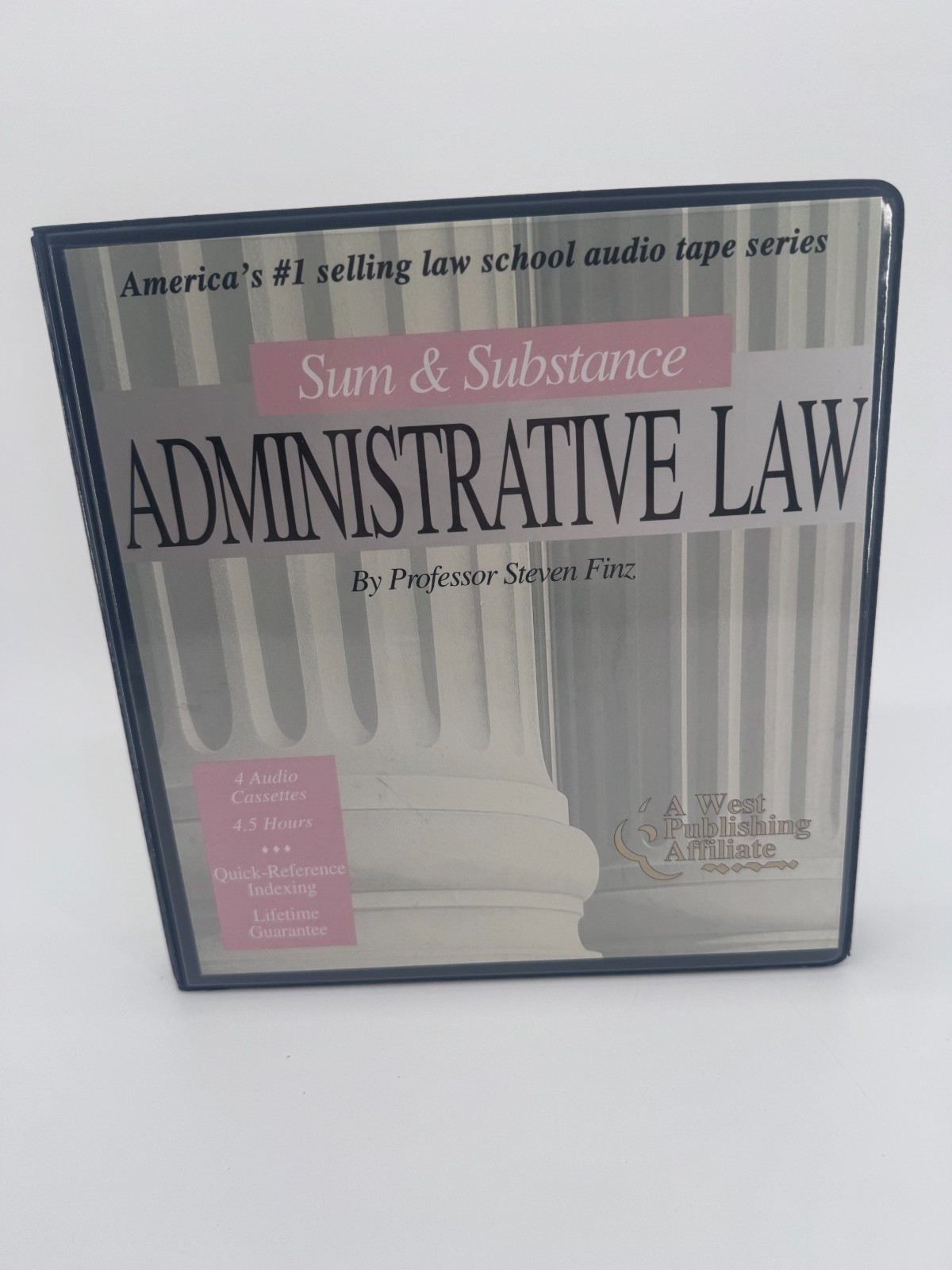 Sum & Substance Administrative Law 4 Cassette 4.5 Hours