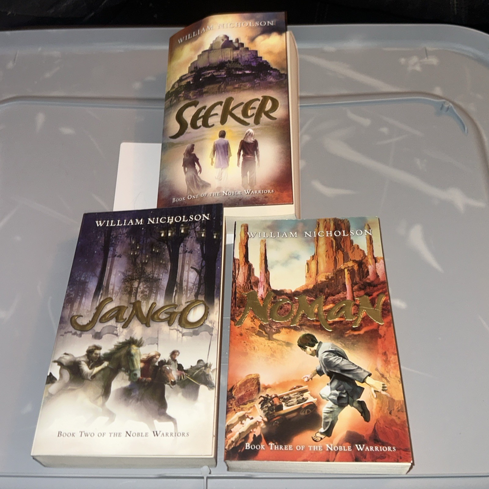Lot 3 Noble Warriors Series #1-3 (pb) William Nicholson Seeker, Jango, Noman