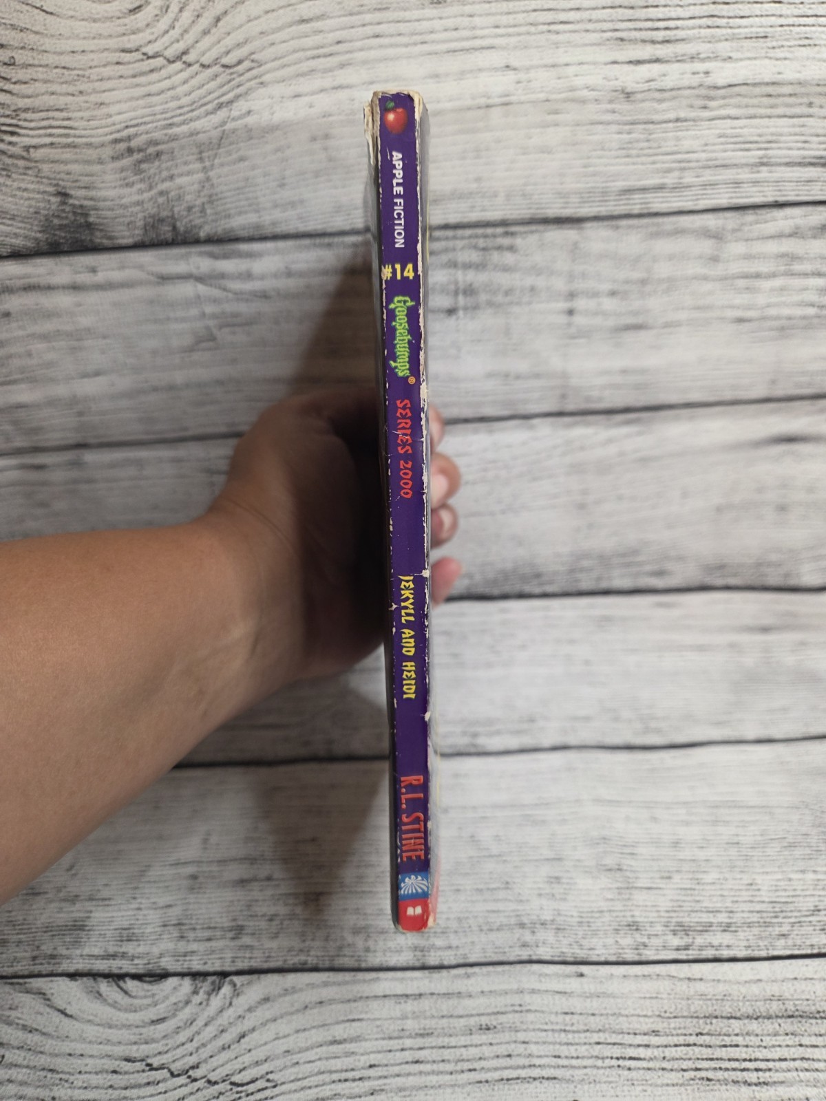 R. L. Stine First Printing Series 2000 Gooeebumps #14 Jekyll & Heidi Halloween