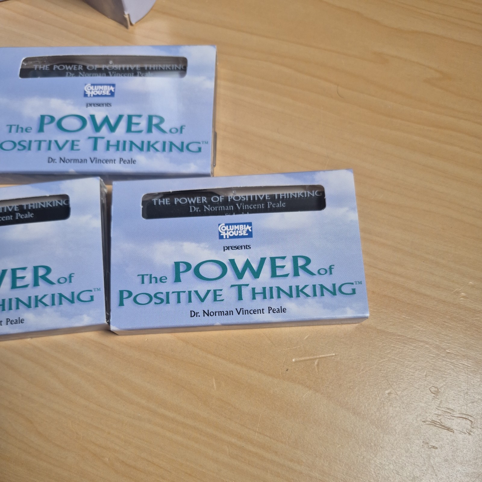 The Power of Positive Thinking Columbia House 5 Cassette Tapes. Fast Shipping