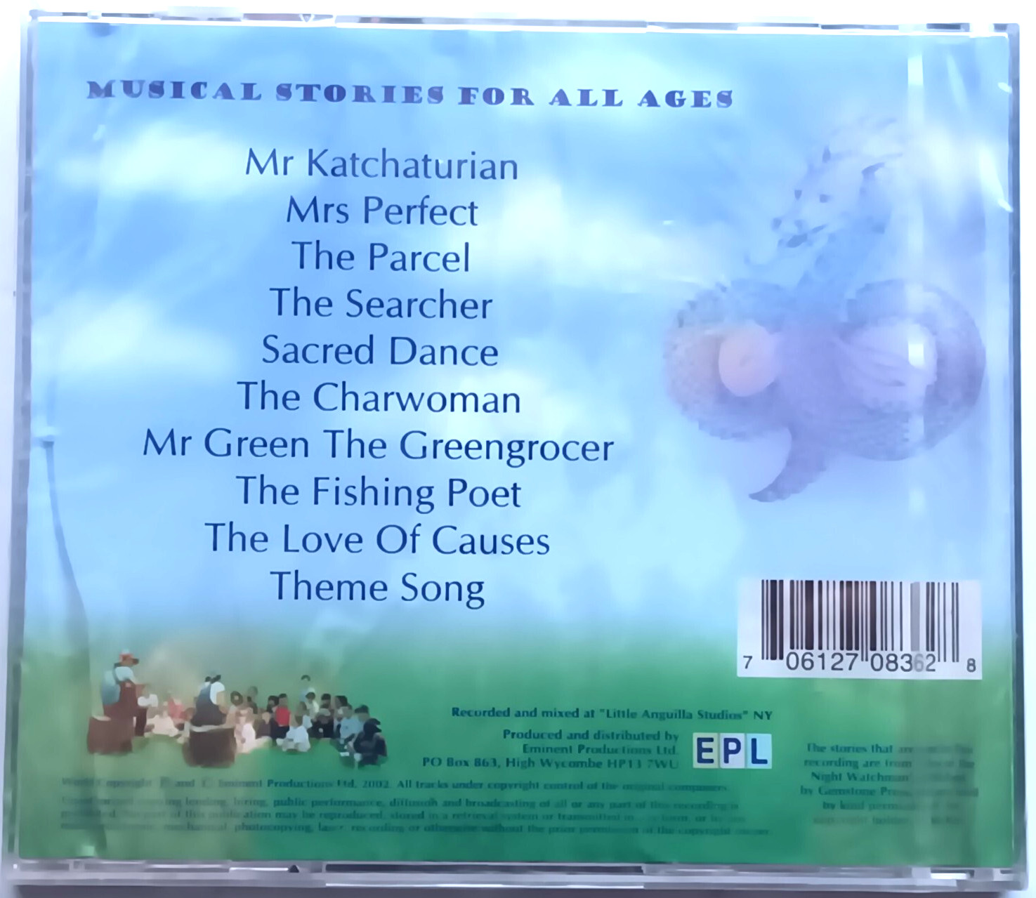 NEW SEALED Teatro Imperfecto: Story Telling For Children of All Ages (2002, CD)
