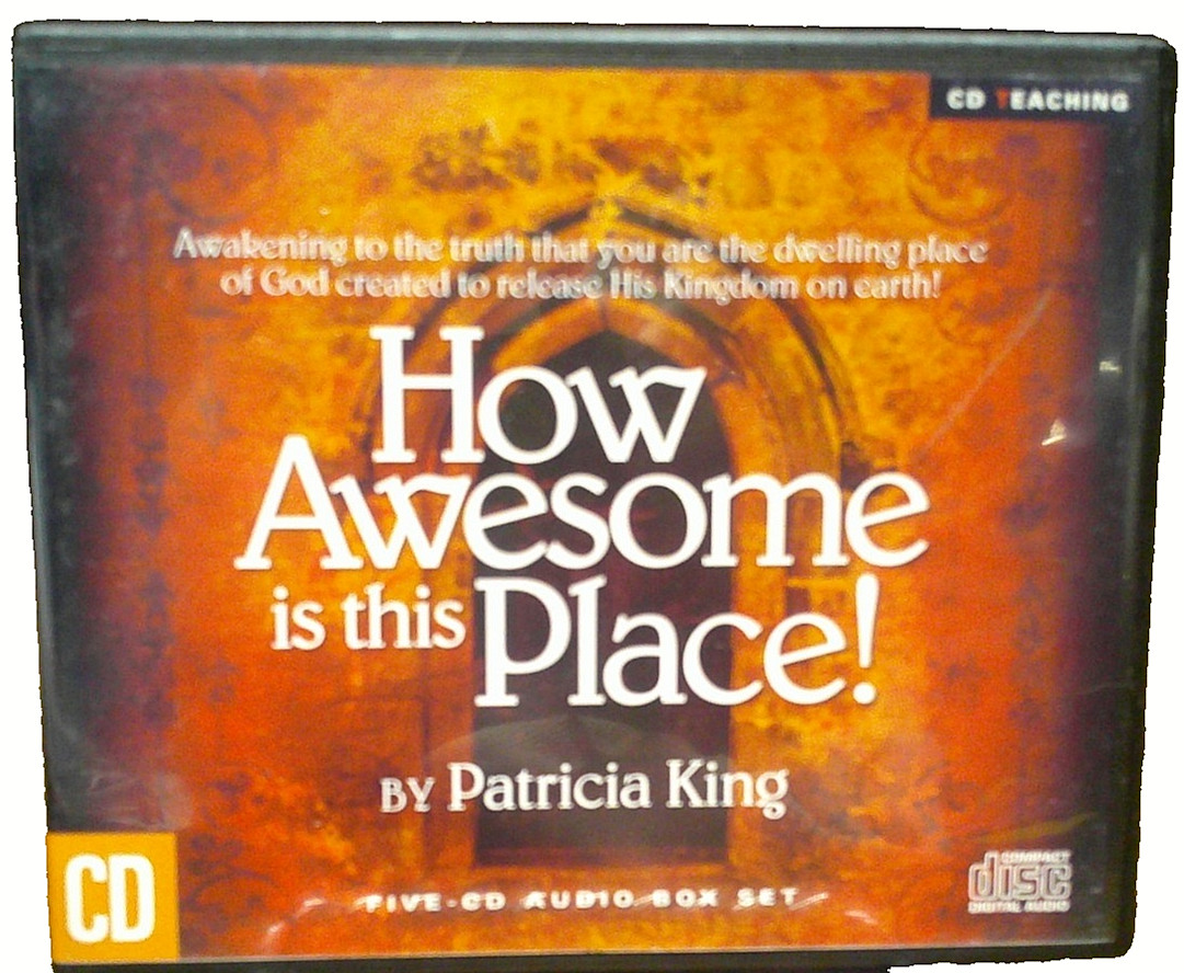 AUDIOBOOK 5 CD’s: How Awesome Is This Place by Patricia King-Christianity U29