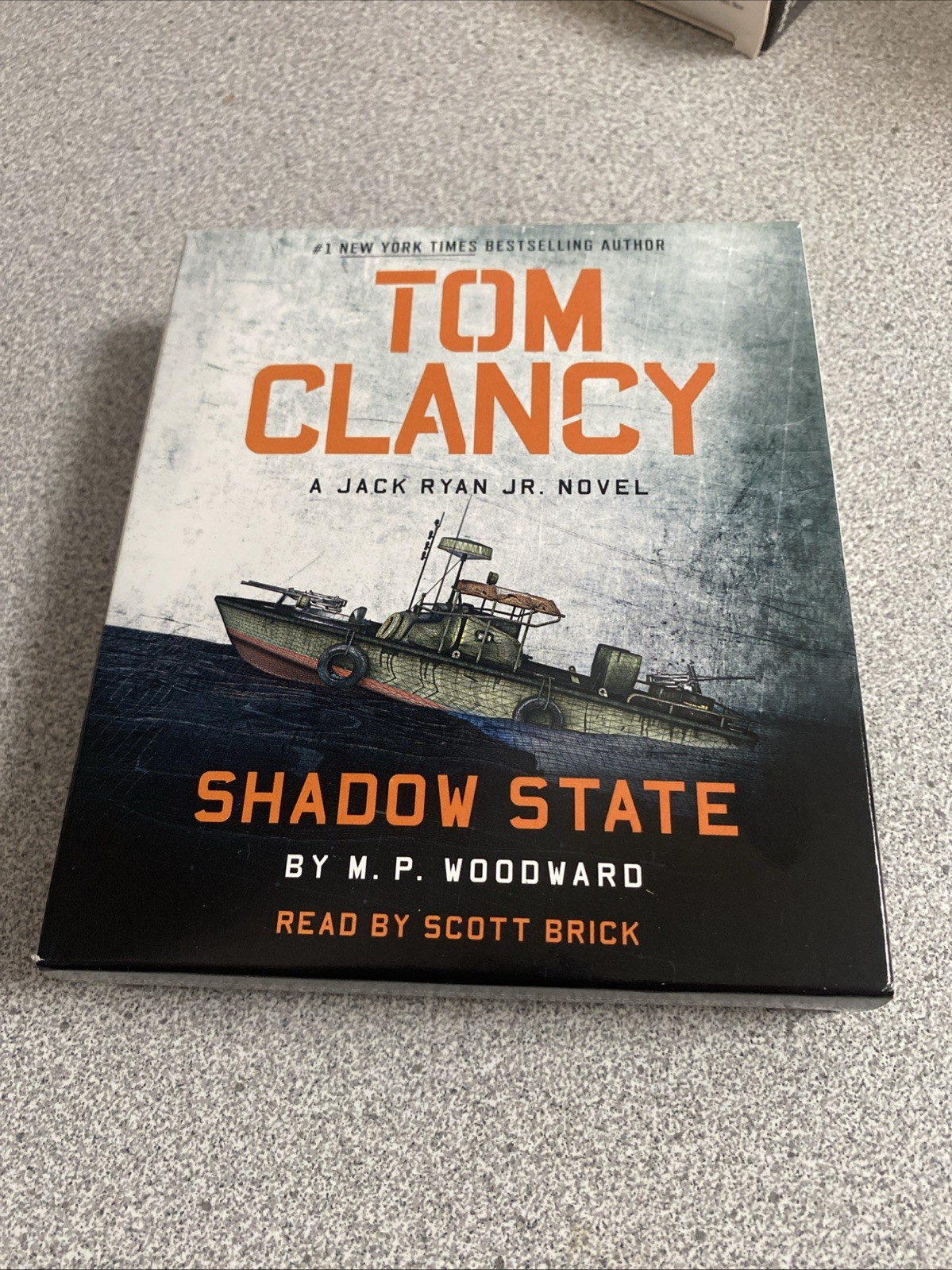 TOM CLANCY Unabridged SHADOW STATE Audio Book CD 9 Discs 11 Hours