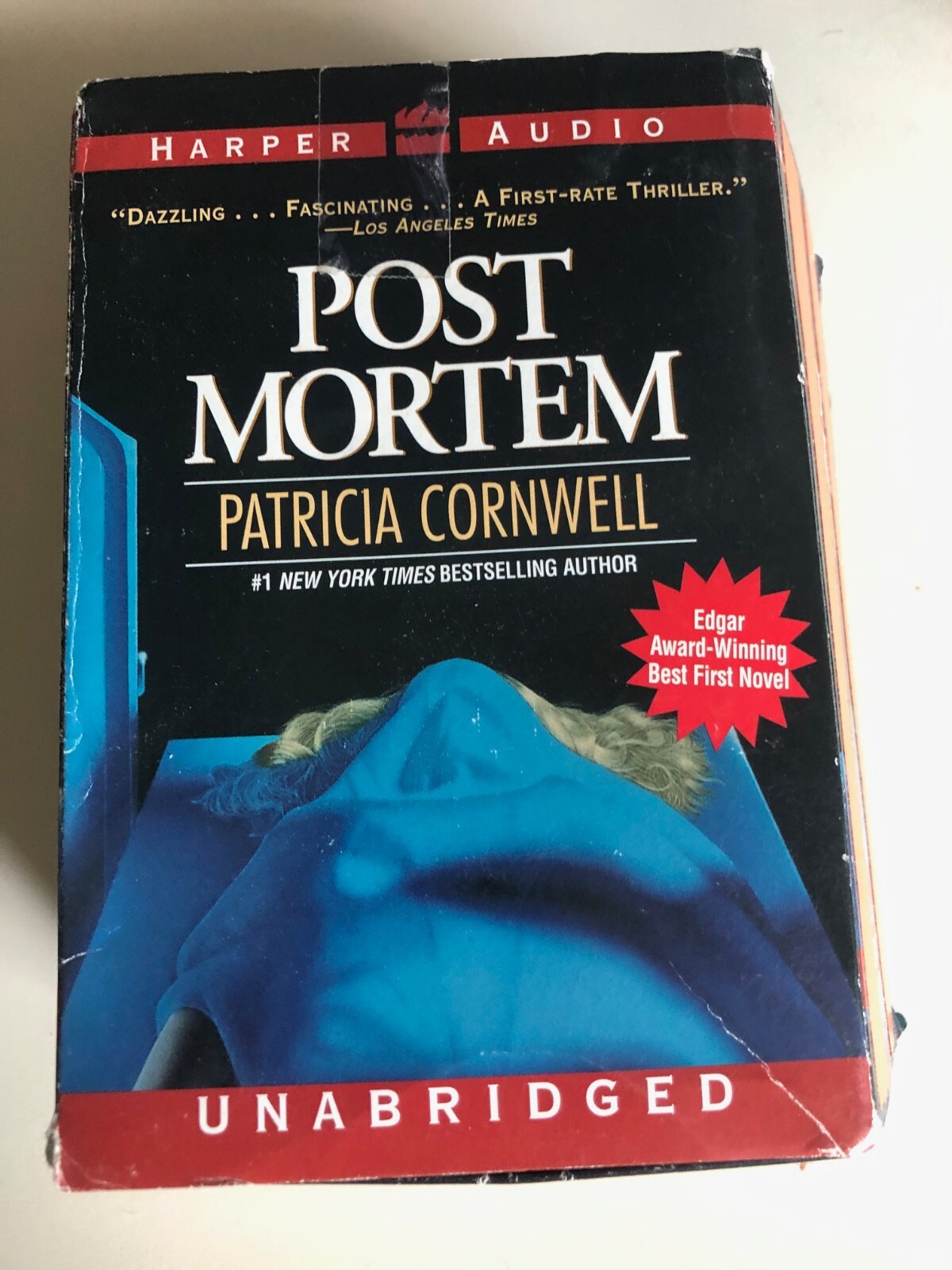 Post Mortem Audiobook Vintage Cassettes by Patricia Cornwell