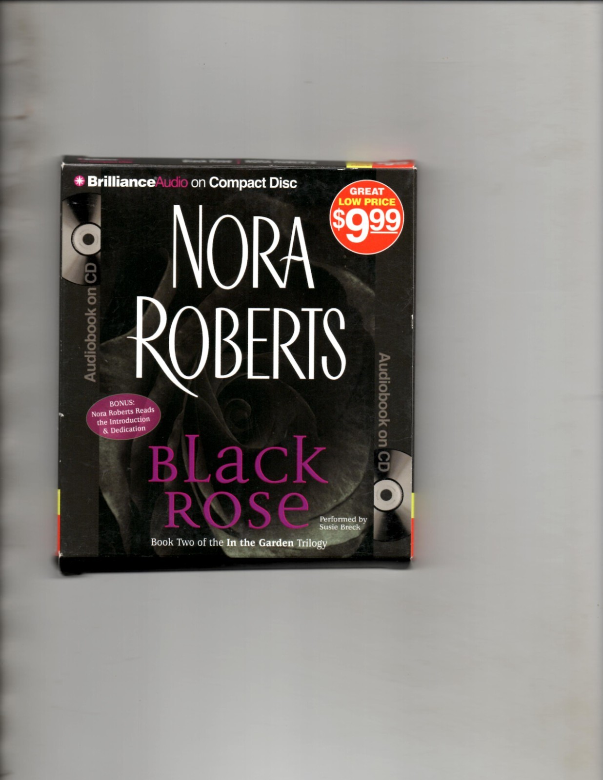 In the Garden Ser.: Black Rose by Nora Roberts (2005, Compact Disc, Abridged…