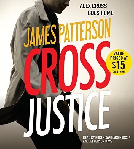Alex Cross: Cross Justice by James Patterson (CD, 2016, Abridged) Free Shipping!