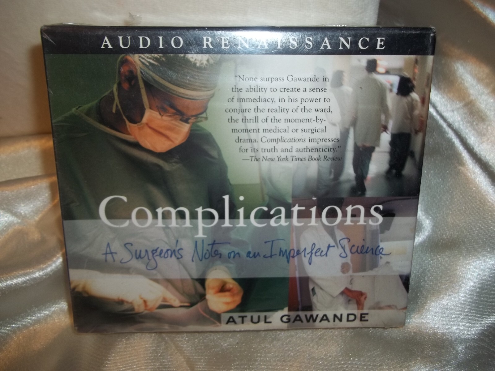 Complications: A Surgeon’s Notes on an Imperfect Science by Gawande Atul 6 CD Au