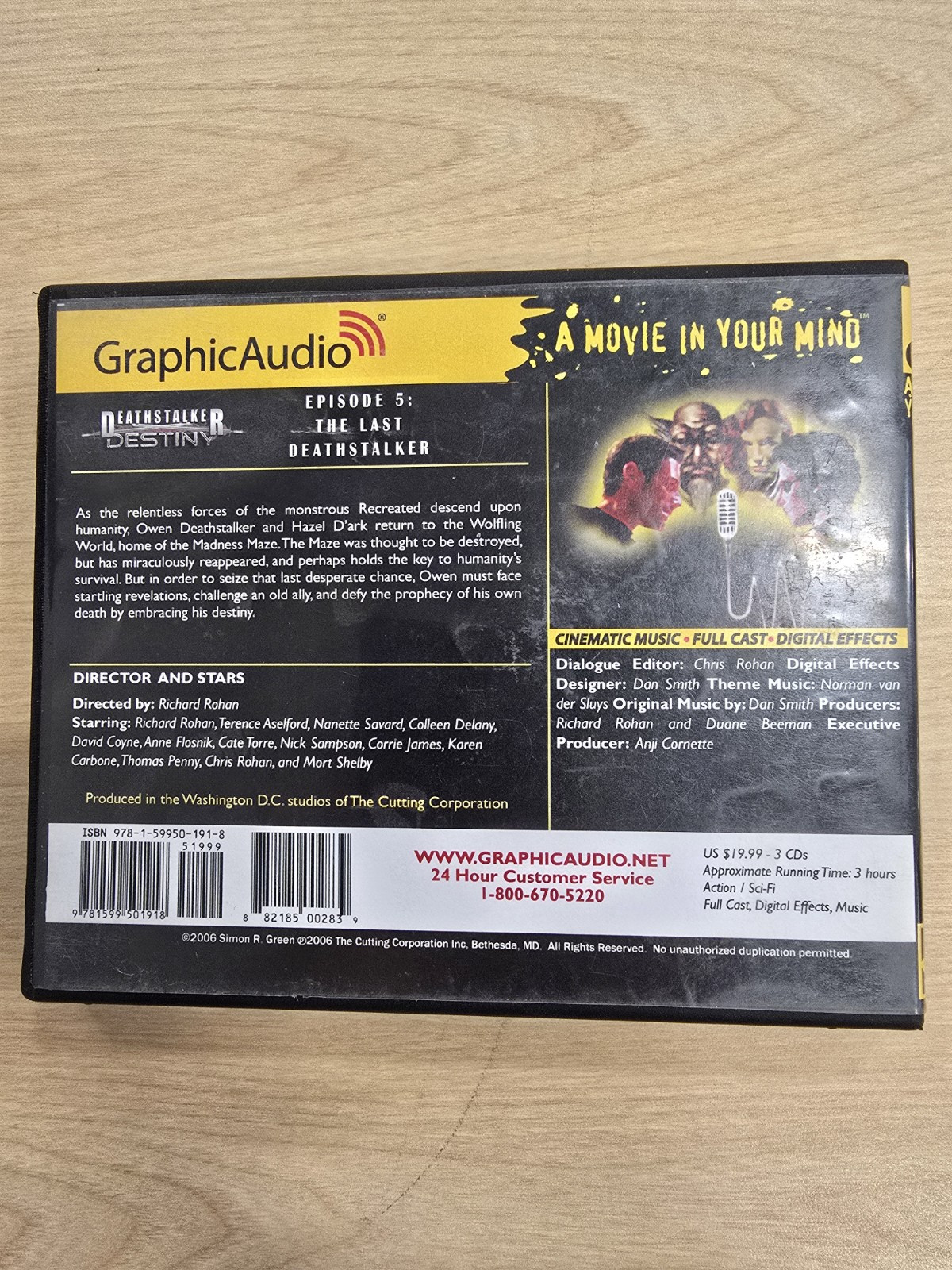 Deathstalker Destiny 5 : The Last Deathstalker (2006, Compact Disc)