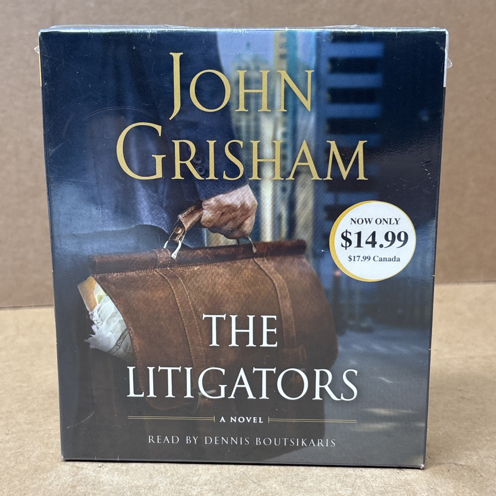The Litigators by John Grisham, NEW, 2011, 5 Compact Disc Sealed set