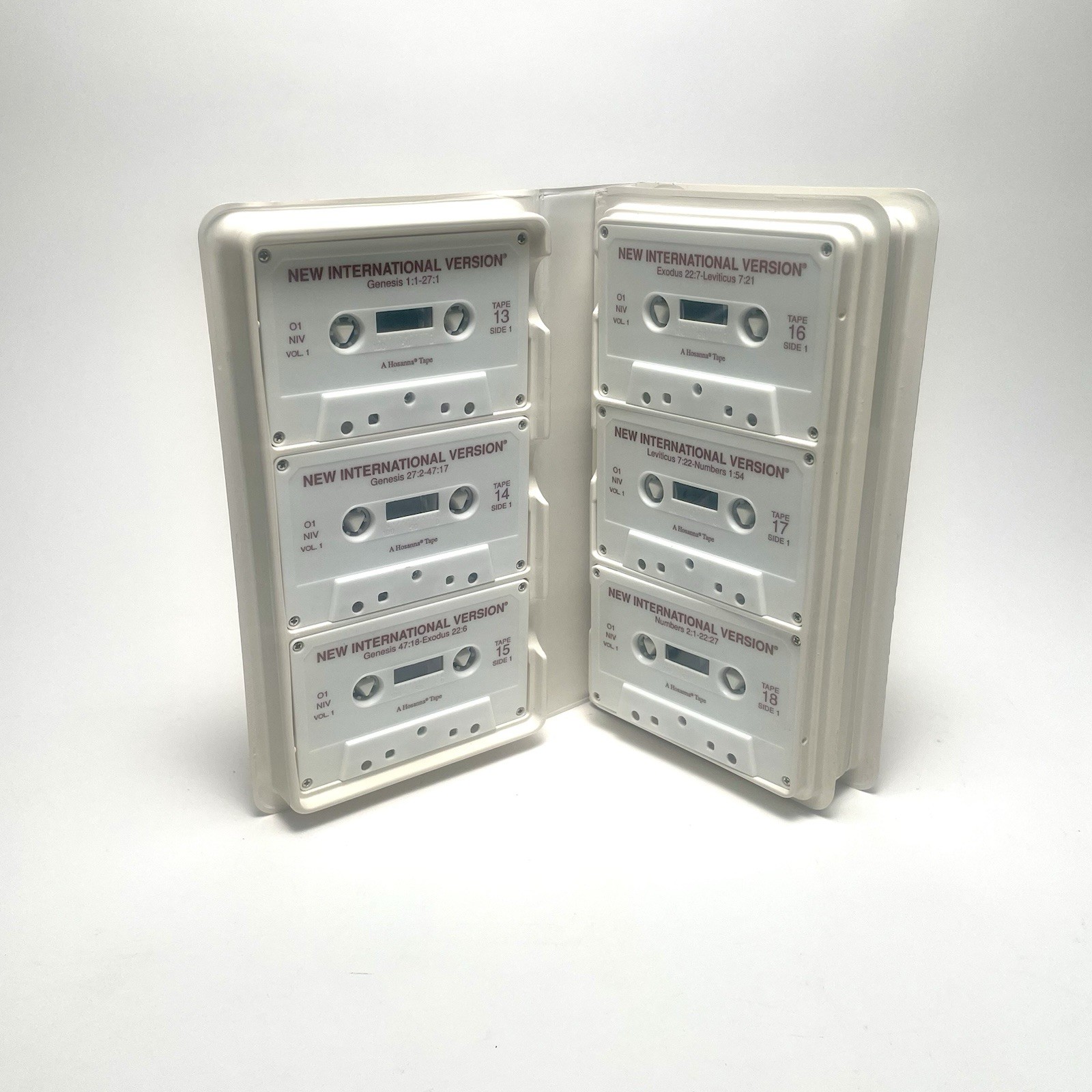 Faith Comes By Hearing NIV Old Testament Audio Cassette Tape Set Bible Hosanna