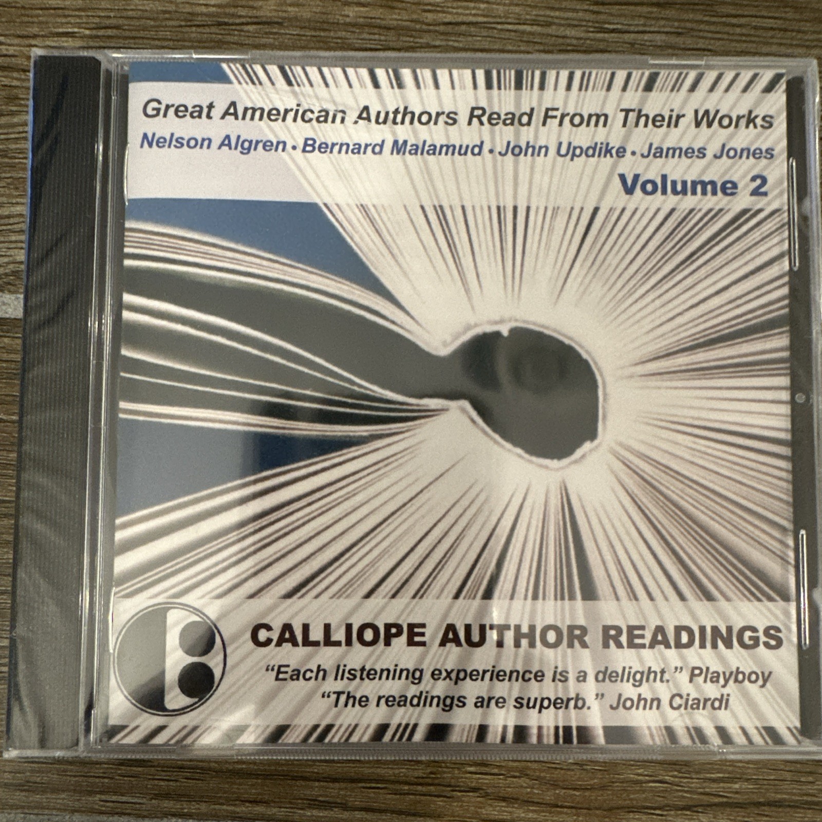 Great American Authors Read from Their Works Vol. 2 CD 2013 Updike Algren SEALED