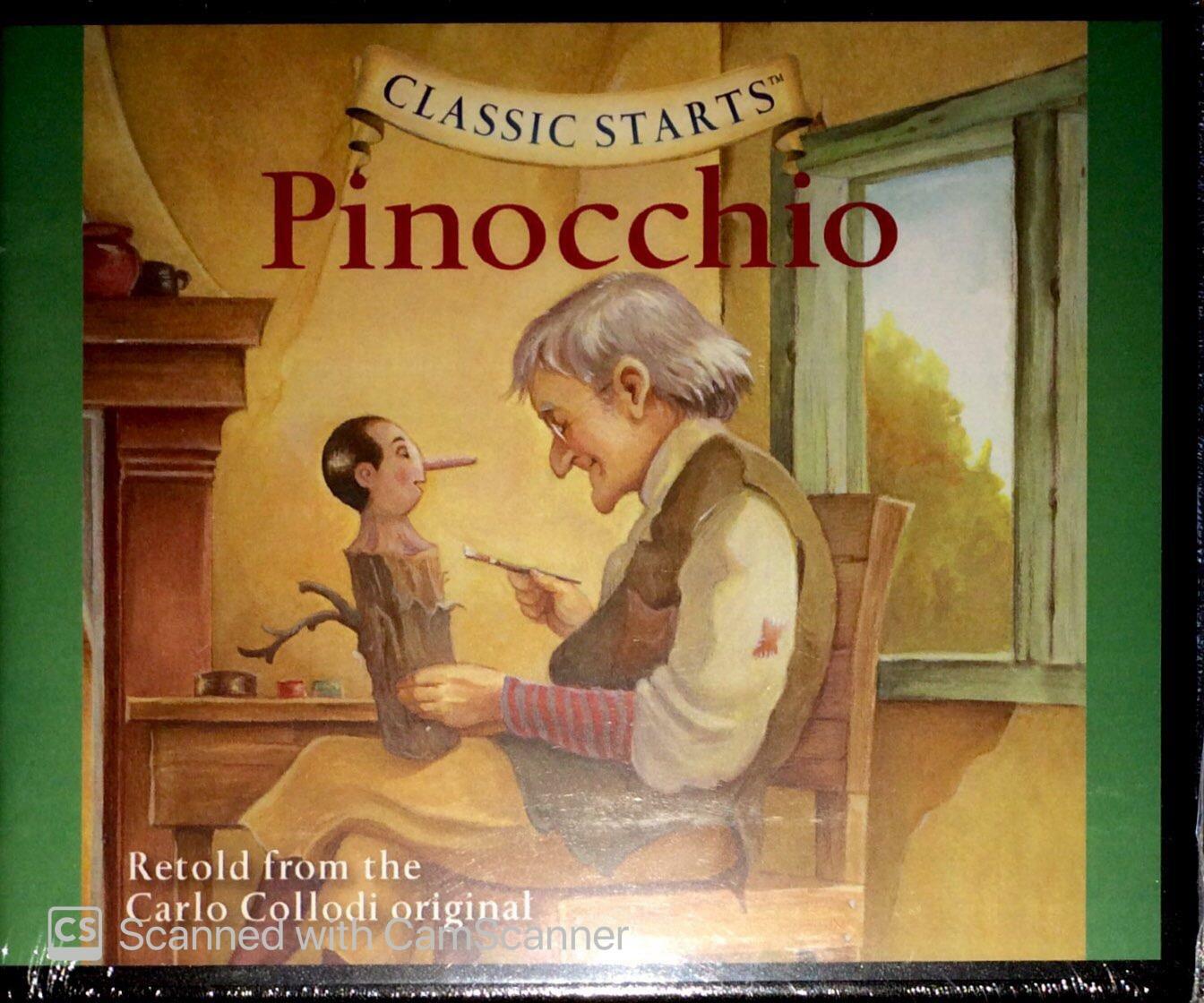 New PINOCCHIO Sterling Classic Starts Audio Series CD Set Collodi Homeschool