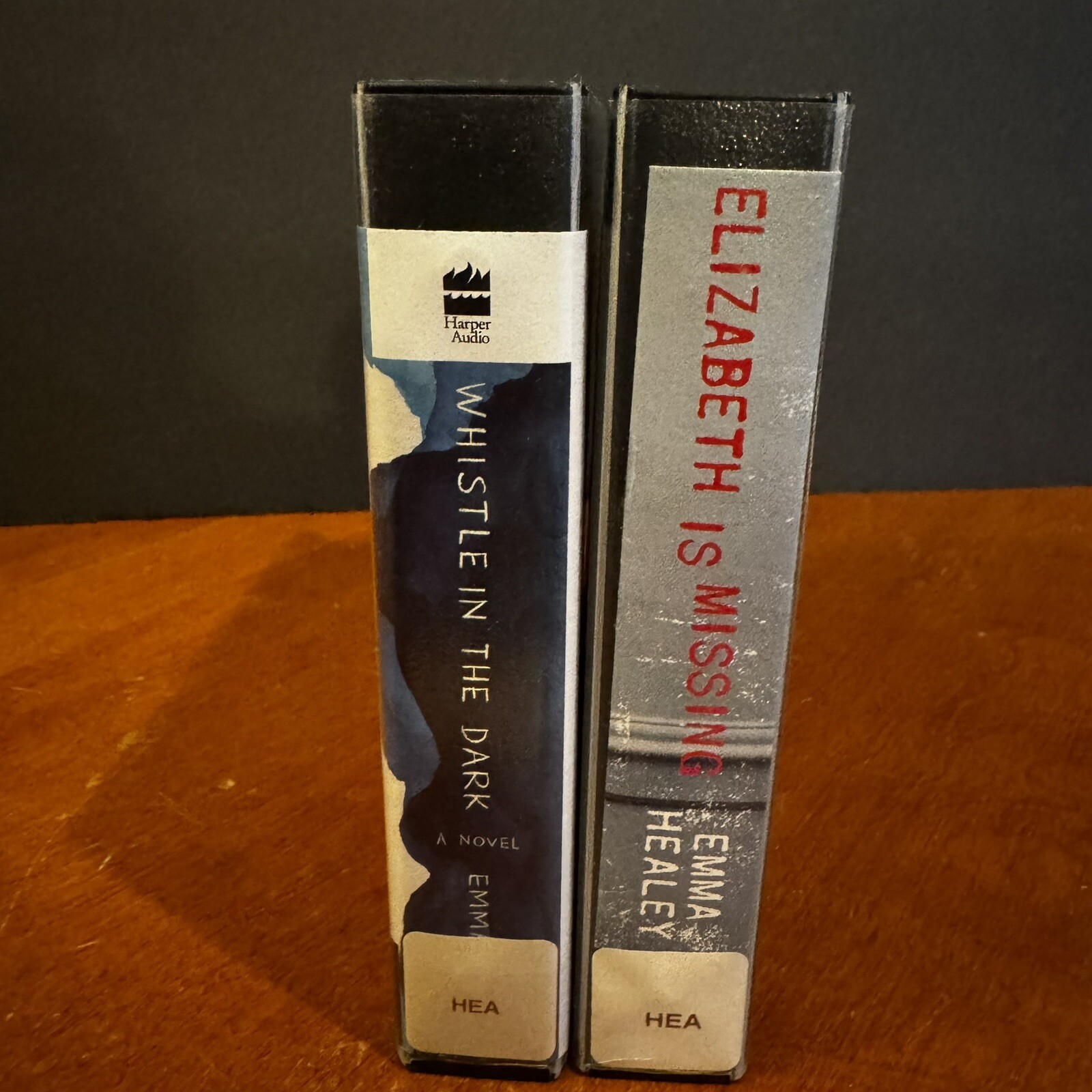 Lot: 2 Emma Healey Audio Book CD Elizabeth Is Missing Whistle In The Dark
