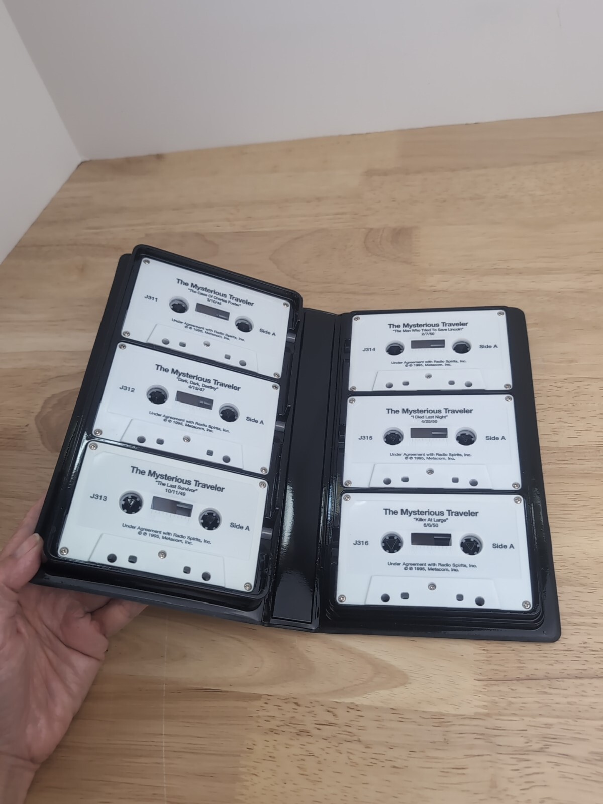 The Mystery Traveler Radio Stories From 1945-1950 On Audio Cassette Tape