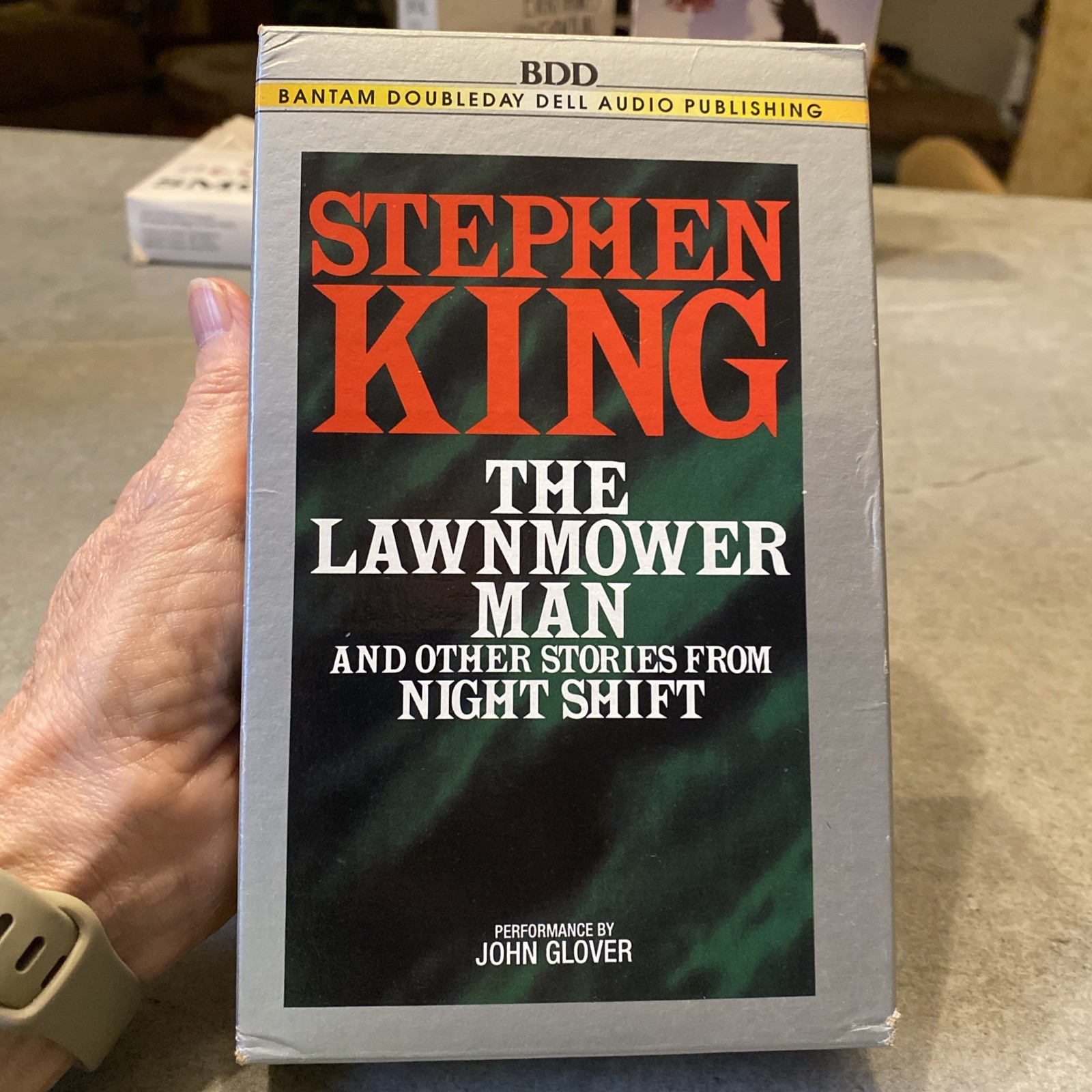 Stephen King The Lawnmower Man Cassette Audiobook Unabridged 1995 “As Is”