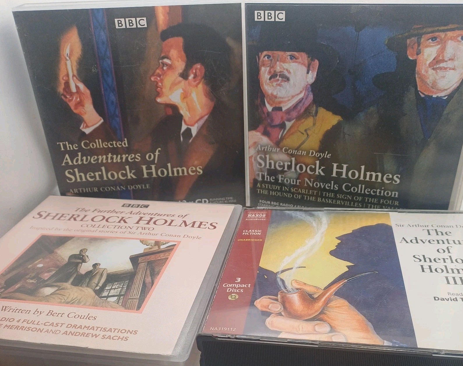 31 x CD BBC Radio Sherlock Holmes 4 Novels, Collected Adventures, Further Adven