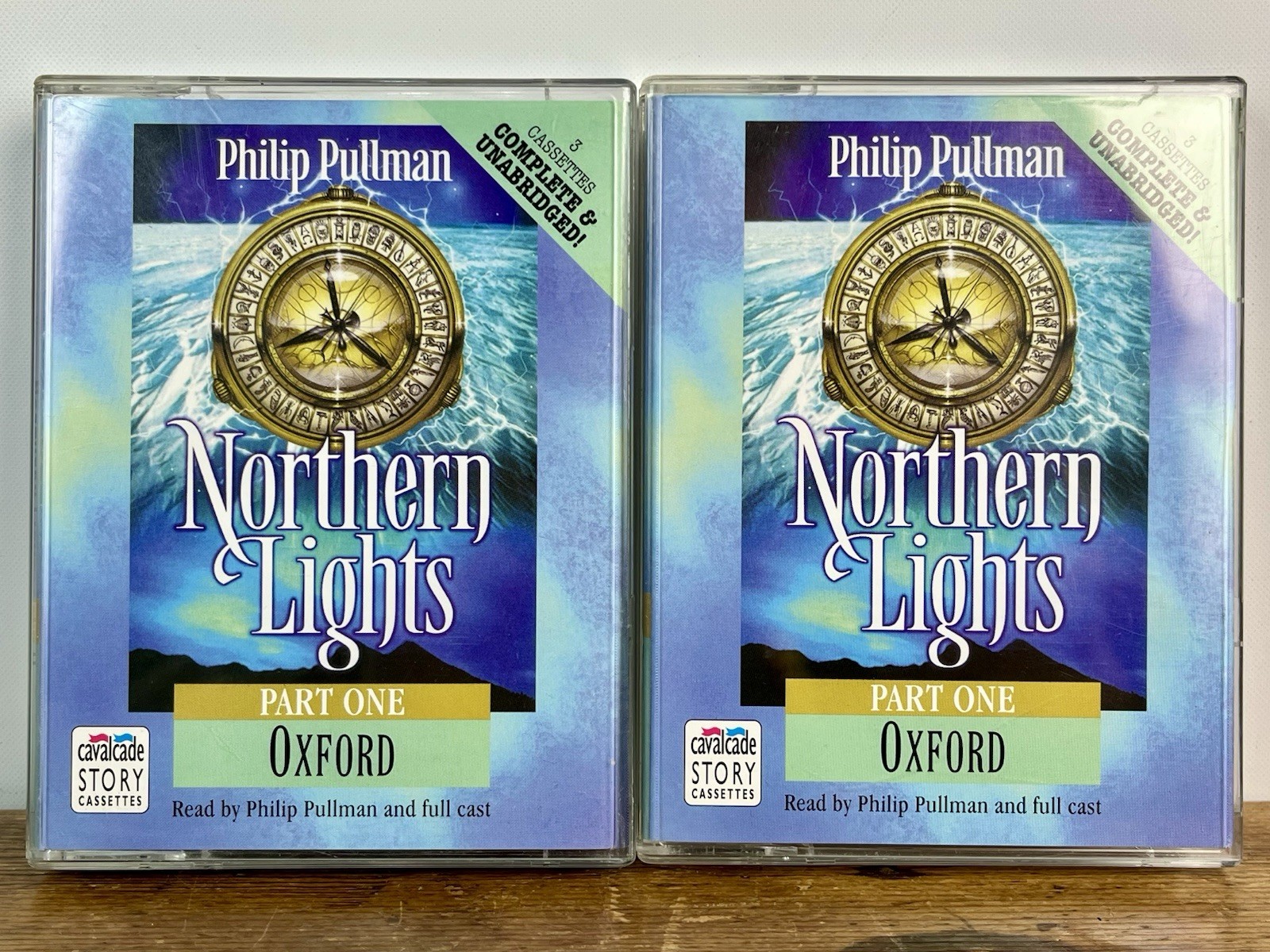NORTHERN LIGHTS AUDIO CASSETTES Philip Pullman Complete 8-Tape Set Full Cast