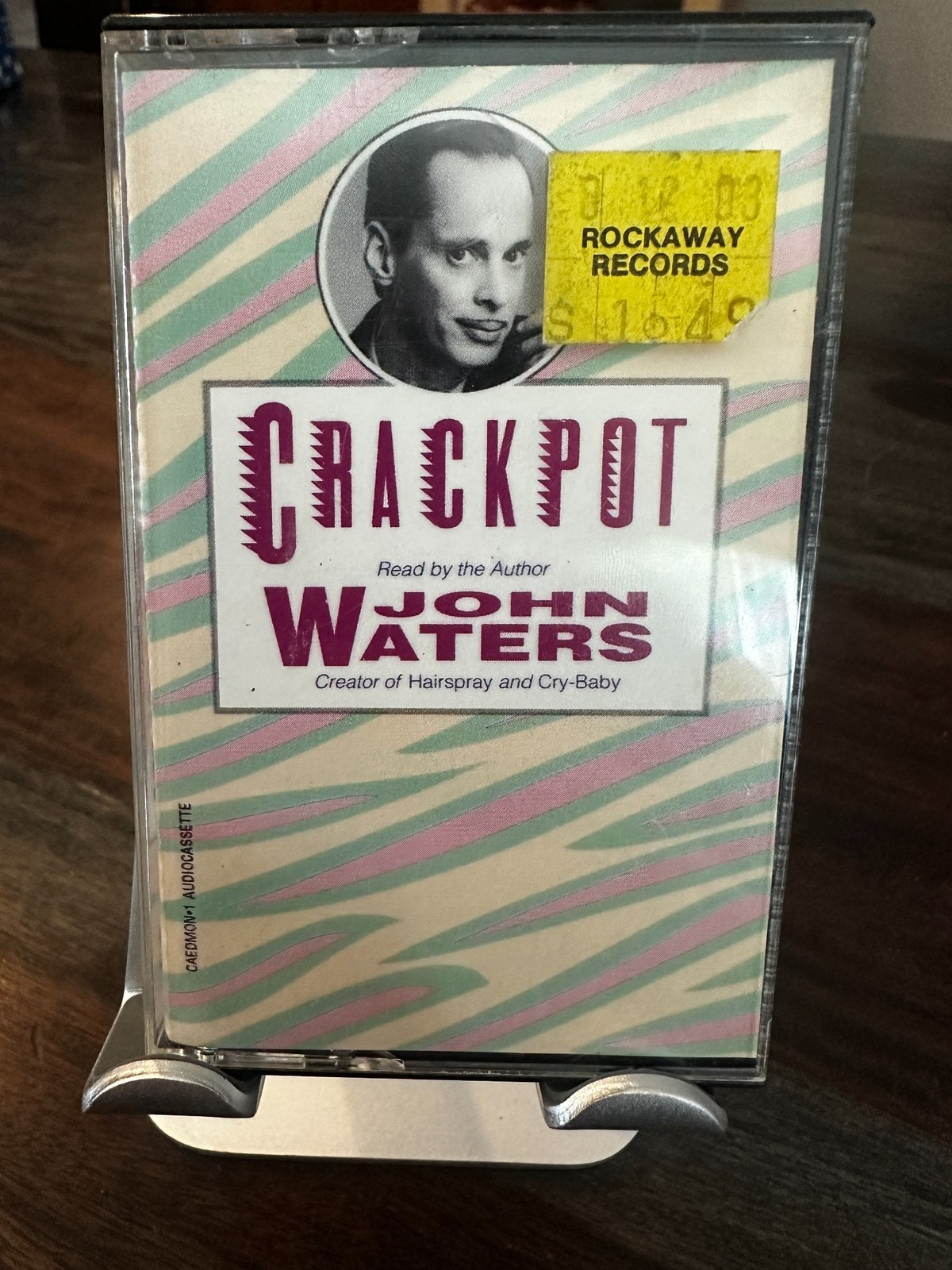 John Waters Crackpot 1989 Caedmon Audio Book Cassette Rare