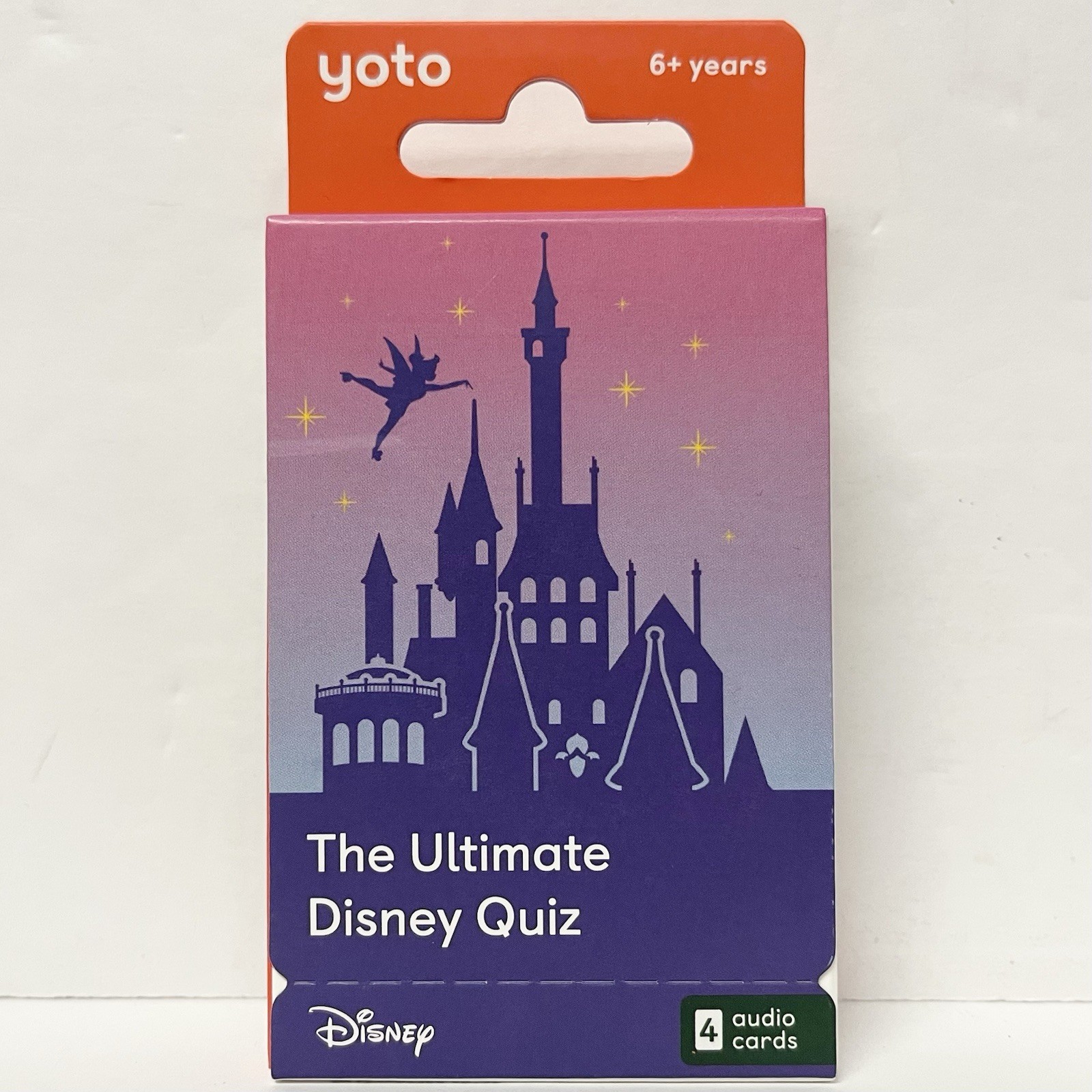 Yoto The Ultimate Disney Quiz 4 Audio Cards NEW