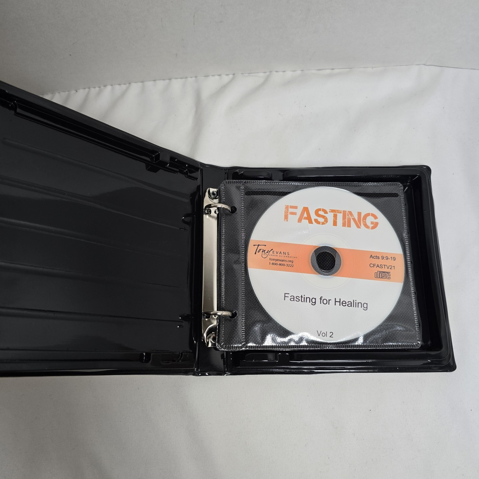 Fasting Dr Tony Evans Urban Alternative Audiobook CDs Vols 1 & 2 Spiritual Bible