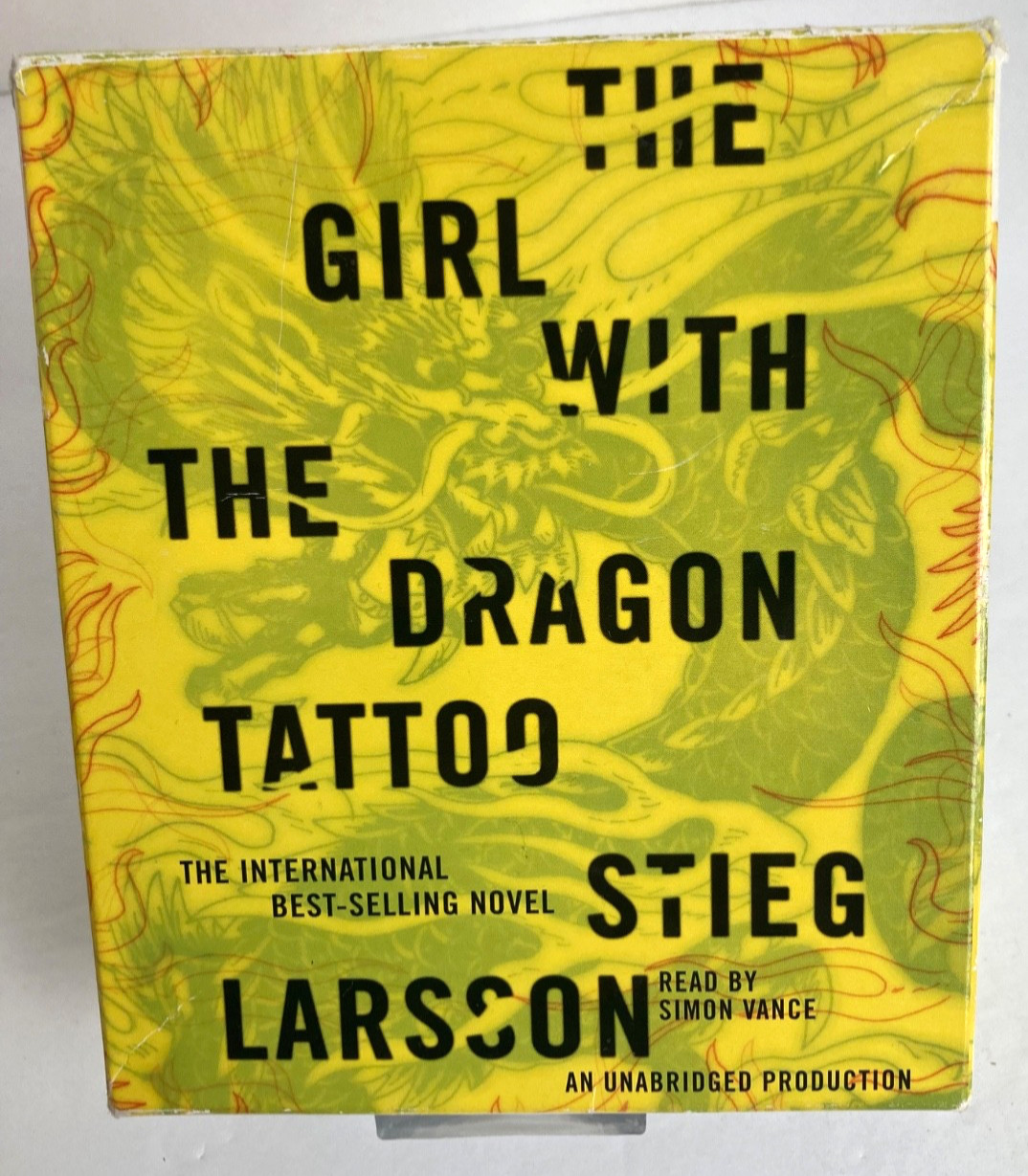 The Girl with the Dragon Tattoo Audiobook CD Unabridged 13 Discs Stieg Larsson