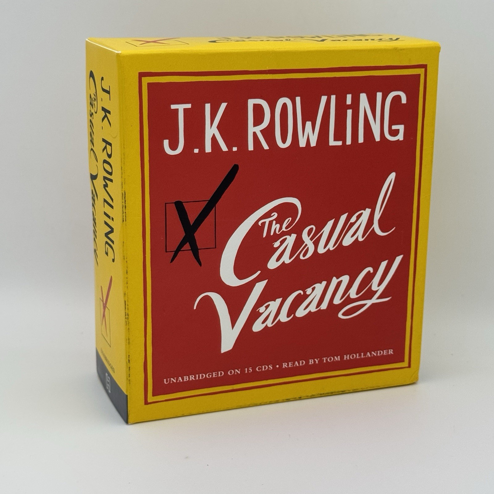 The Casual Vacancy by J. K. Rowling (Audio Book — Unabridged — 15 CDs) VGC