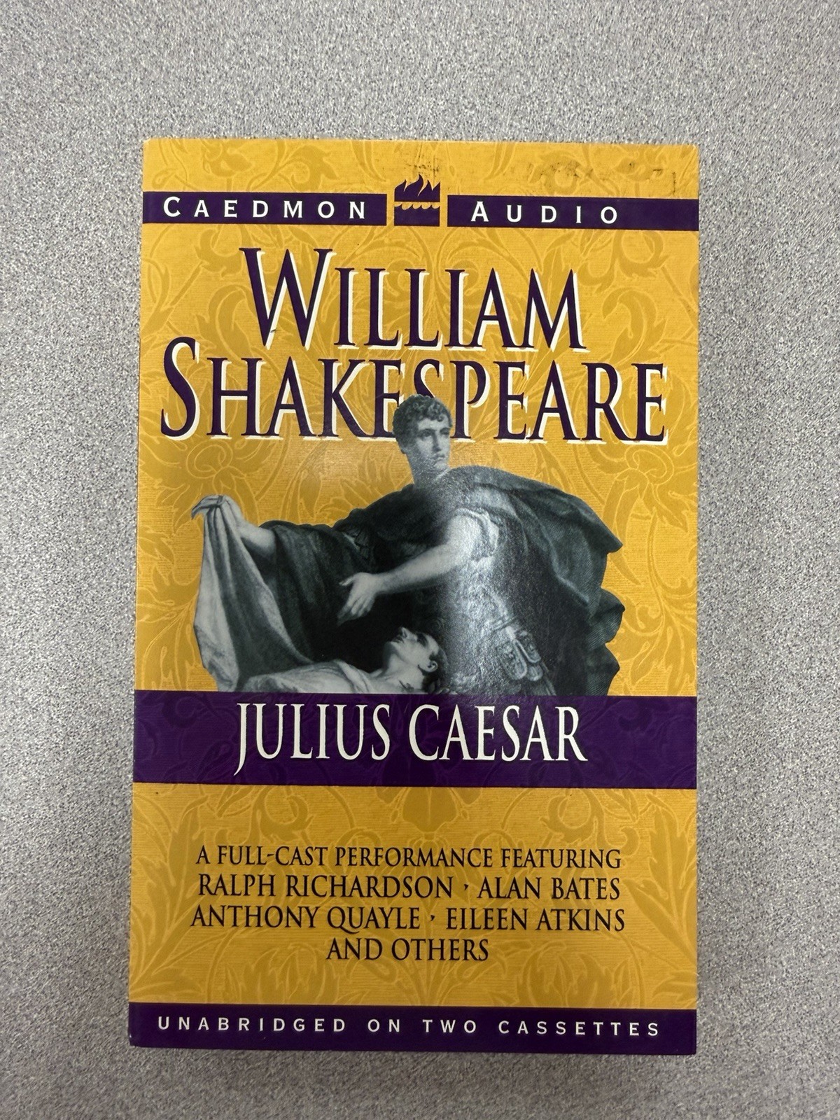Julius Caesar by Shakespeare (Caedmon Audio Sir Ralph Richardson Audio Cassette