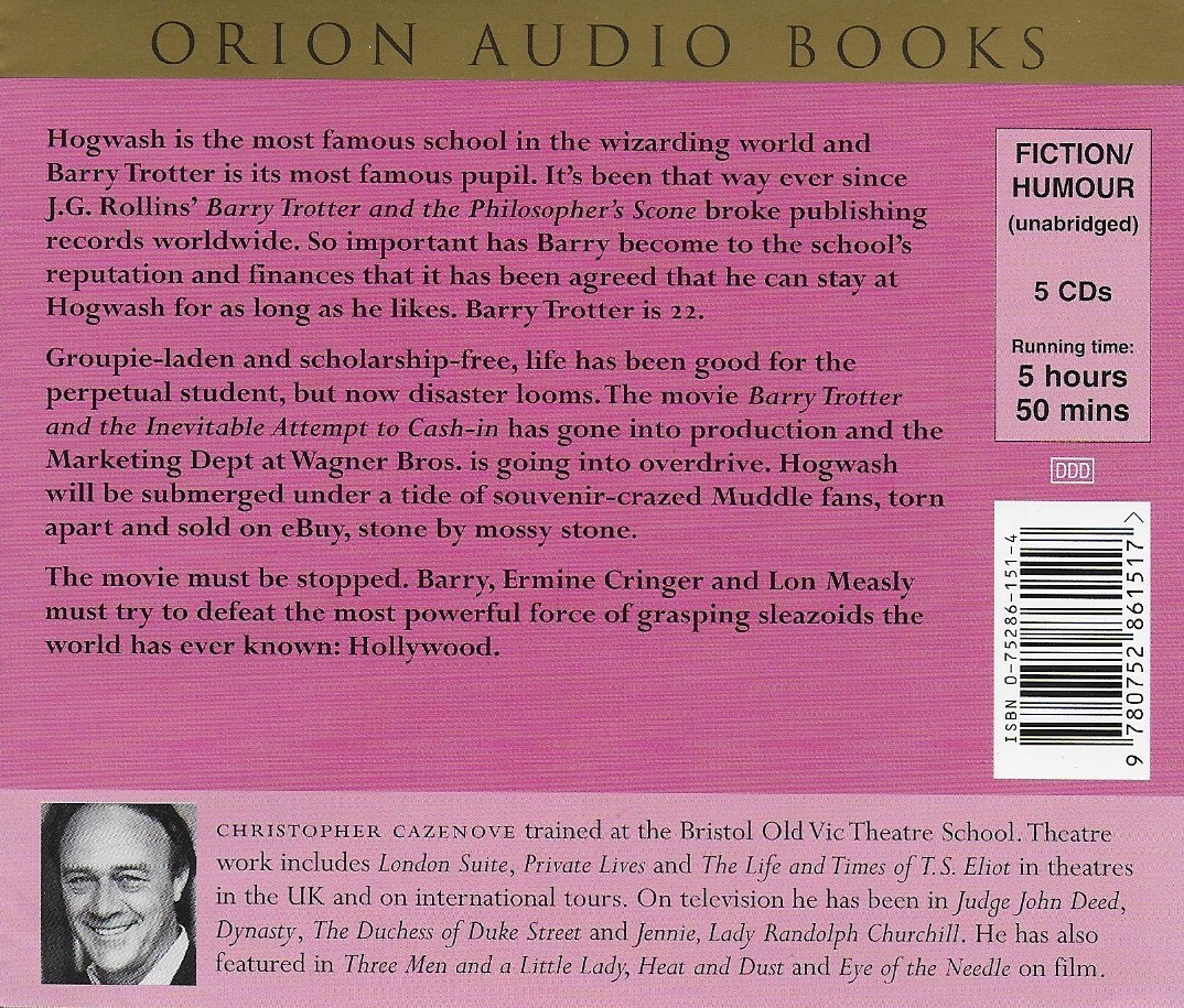 4 CHILDREN’S CD Audio books — Roald Dahl, Stig of the Dump, Lord of the Flies ..