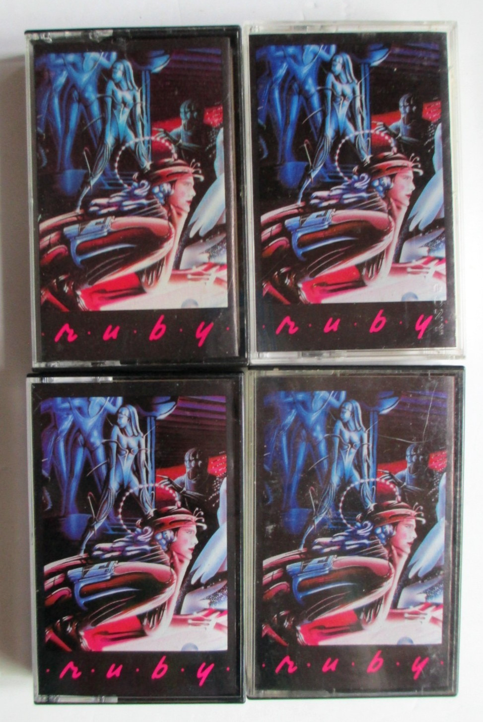 Ruby 4, 4 Audio Cassettes ZBS Sci-Fi Radio Series