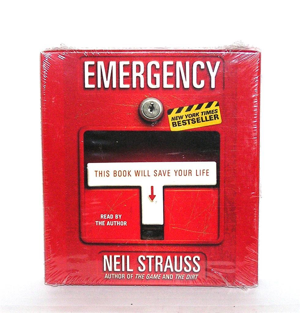 BOOK/AUDIOBOOK CD Neil Strauss Disaster War Terrorism Survival EMERGENCY