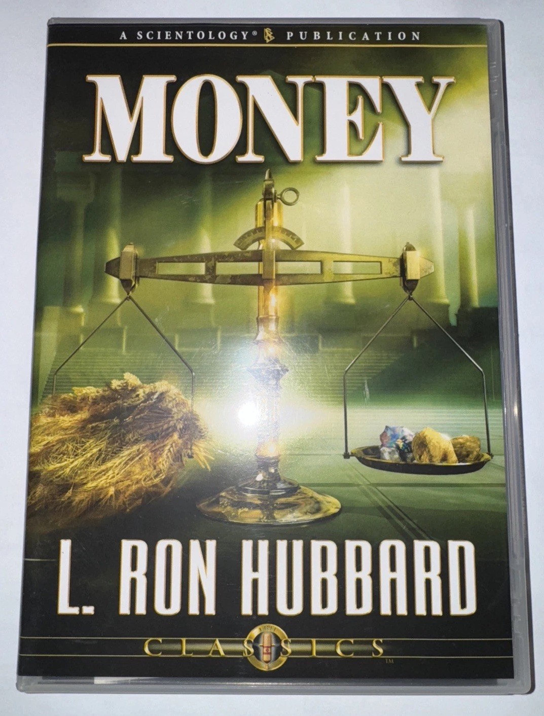 Money by L. Ron Hubbard Audio CD Scientology Classics Lecture w/ Booklet