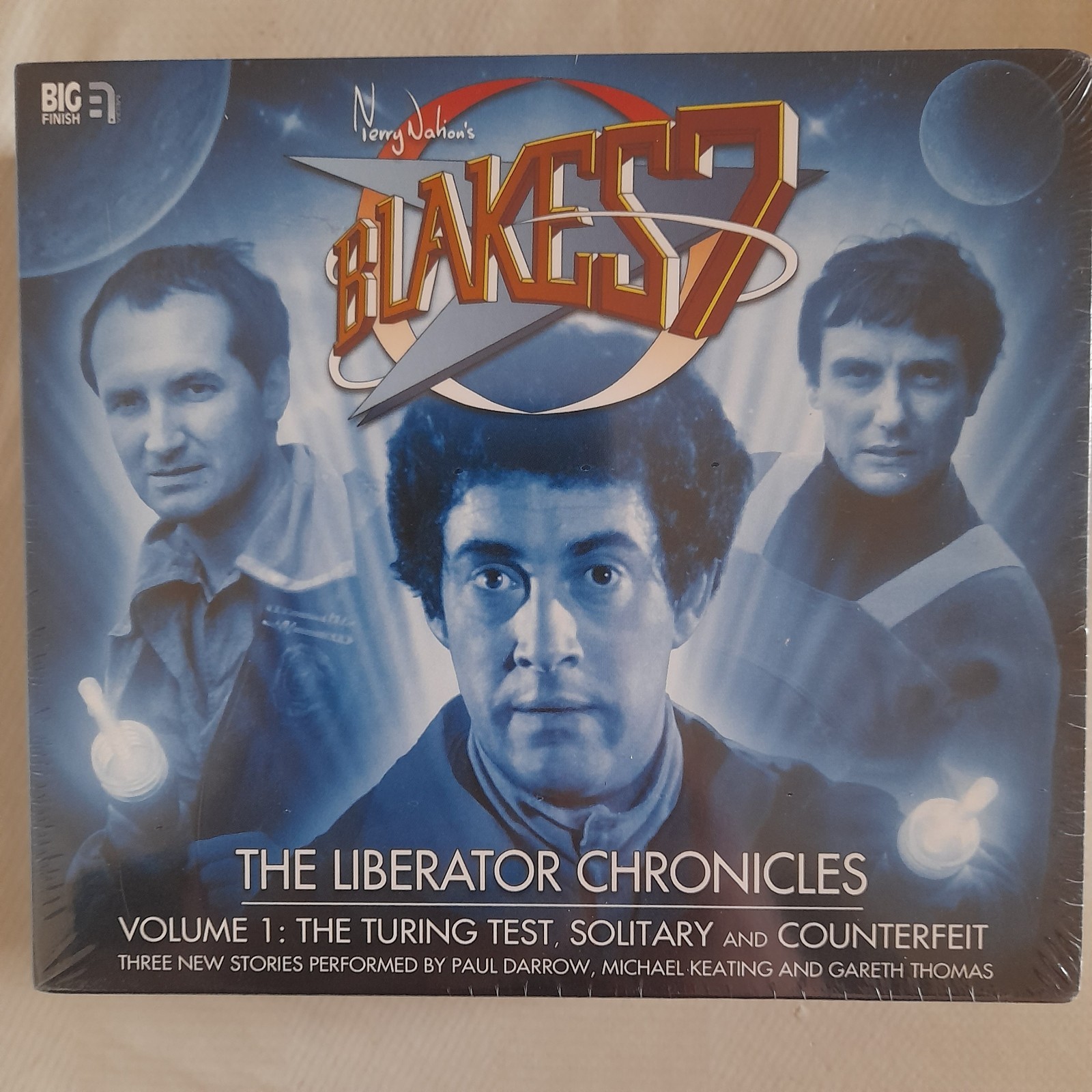 Blakes 7 Liberator Chronicles Vol 1 Turing Test Solitary Countefeit CD AudioBook