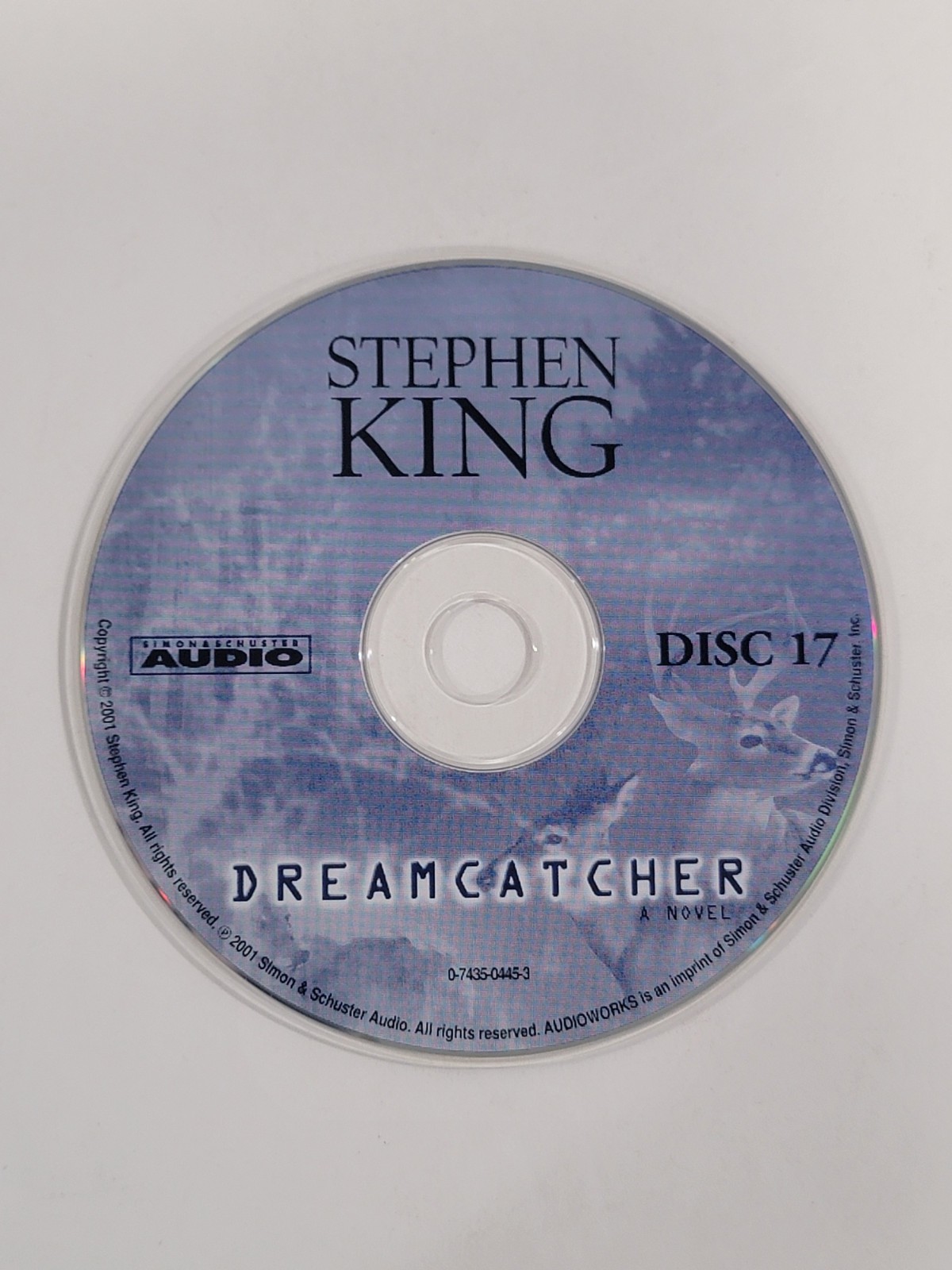 Dreamcatcher by Stephen King | Audiobook CD | DISC 17 ONLY | Replacement Disc
