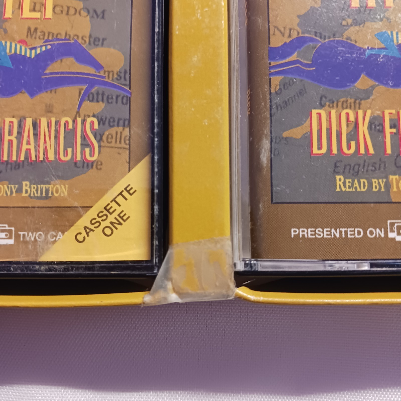 To The Hilt By Dick Francis 2 Cassettes Audio Book Read By Tony Britton