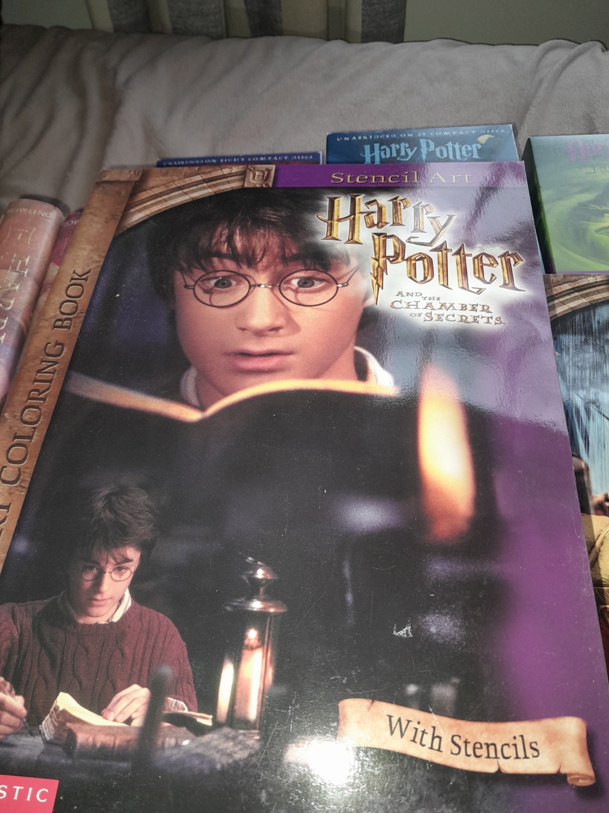 Harry Potter Collection Of 6 Books, 4 Audio books On Tape, 3 Audio Books On CD
