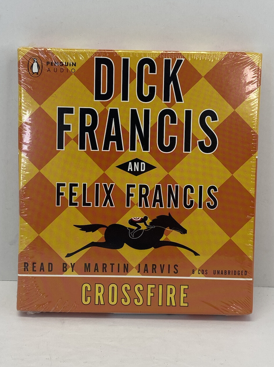 Crossfire by Dick & Felix Francis -Read By Martin Jarvis Unabridged CD Audiobook