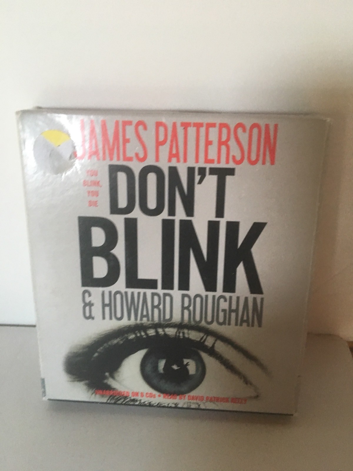James Patterson «Don’t Blink» Audio 6 CD’s Unabridged «You Blink, You Die»