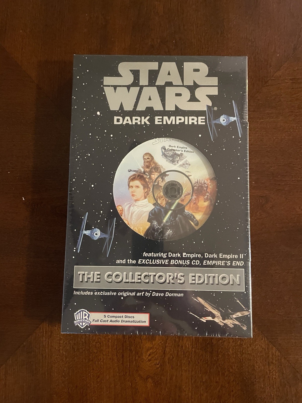 Star Wars Dark Empire Collector’s Edition 5 CD Box Set Brand New Sealed