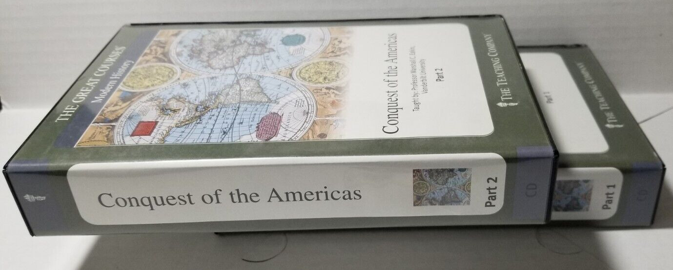 The Great Courses 2002 Conquest of the Americas 1-2 Marshall Eakin 12 Audio CDs