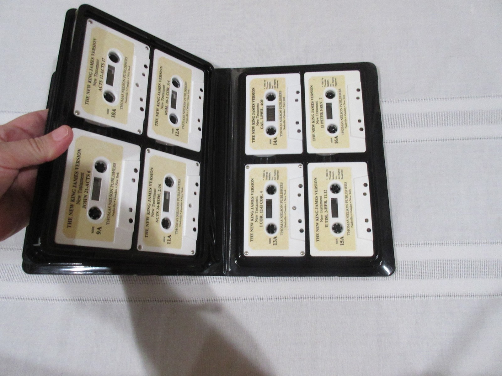 The New King James Version NT Cliff Barrows on Cassette Audio Nelson