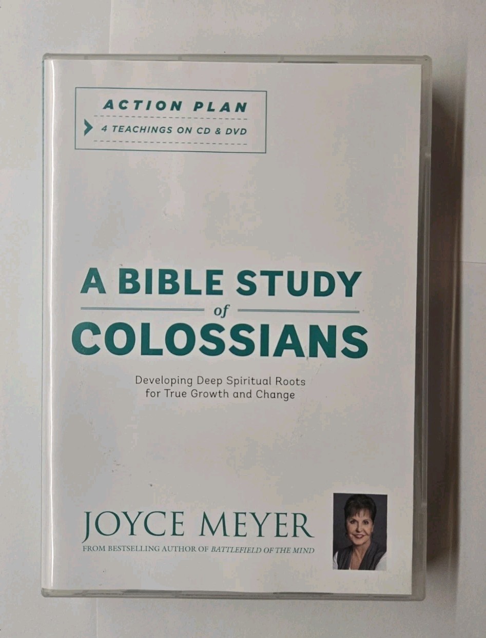 Joyce Meyer A Bible Study of Colossians 4 Teachings on CD & DVD Set 2017