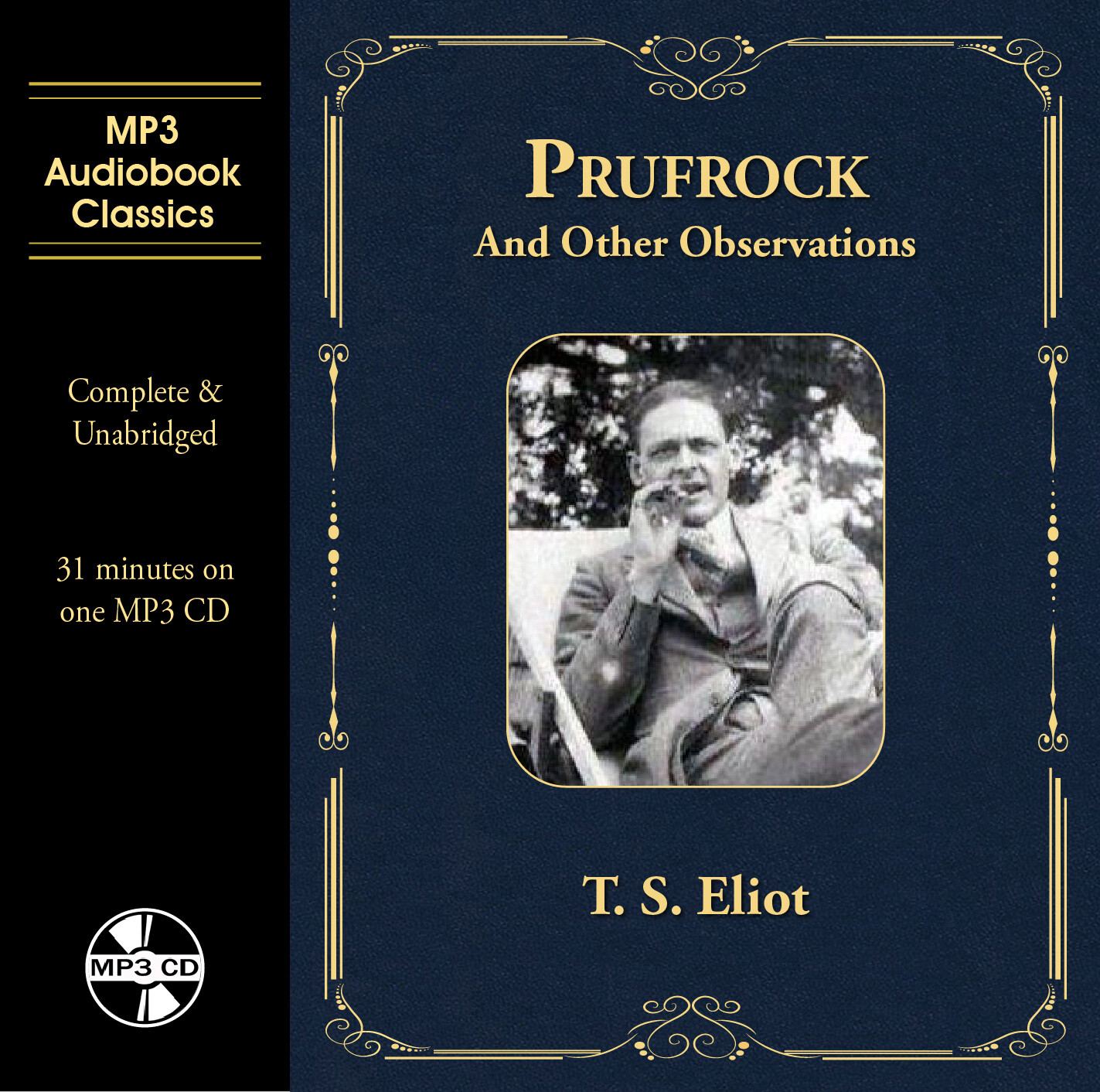 Prufrock & Other Observations — Unabridged MP3 CD Audiobook in DVD case