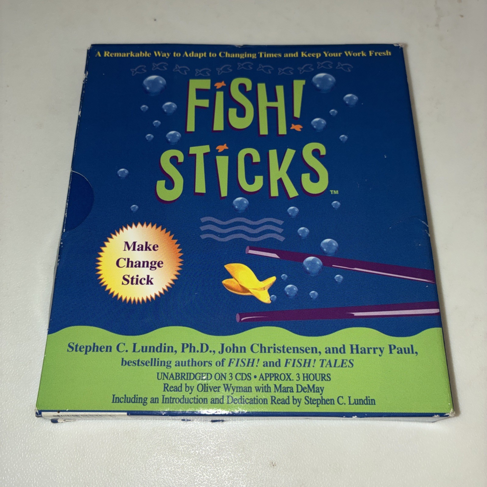 Fish! Sticks — Stephen Lundin — 3 CD Audiobook — Complete — Unabridged