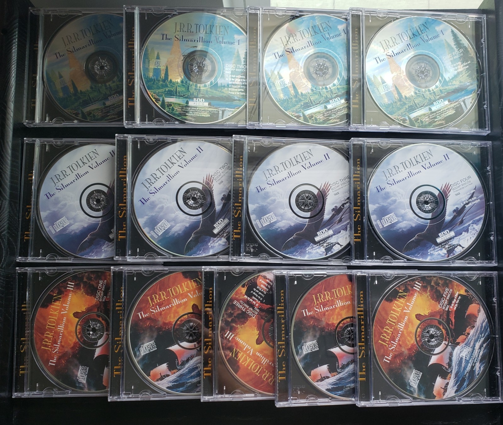 THE SILMARILLION by J.R.R Tolkien Complete Unabridged Audio Book CD 13 Disc Box