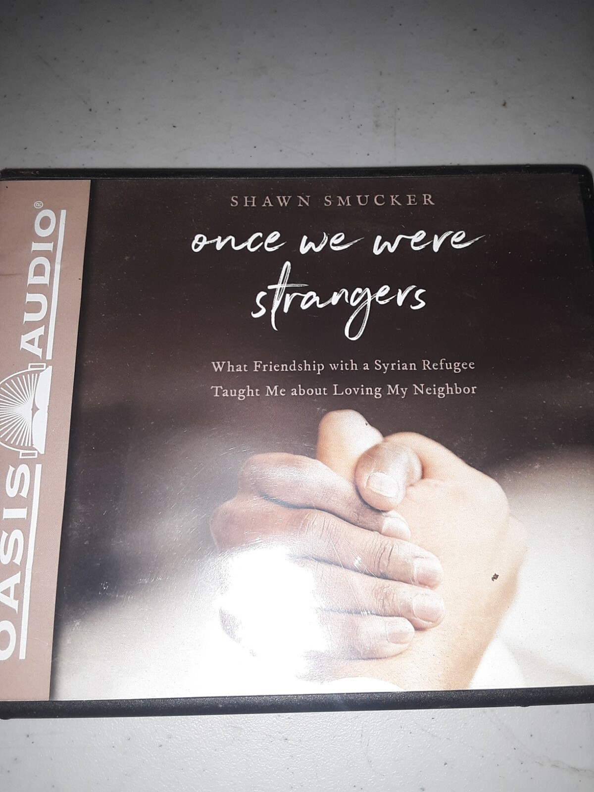 Shelf186 Audiobook~ ONCE WE WERE STRANGERS, SHAWS SMUCKER