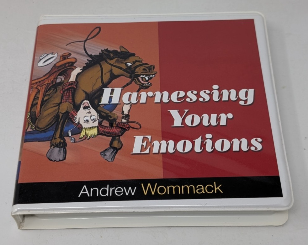 Andrew Wommack Harnessing Your Emotions Christian Faith 4 Audio CD Set
